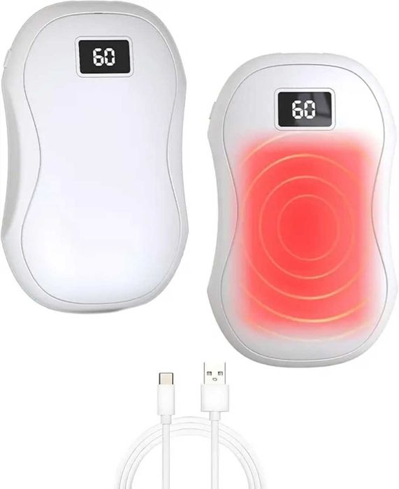 Нагревател за ръце с три нива на нагряване, 40/50/60 градуса, USB