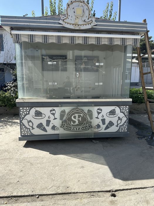 Будка food truck фрезер