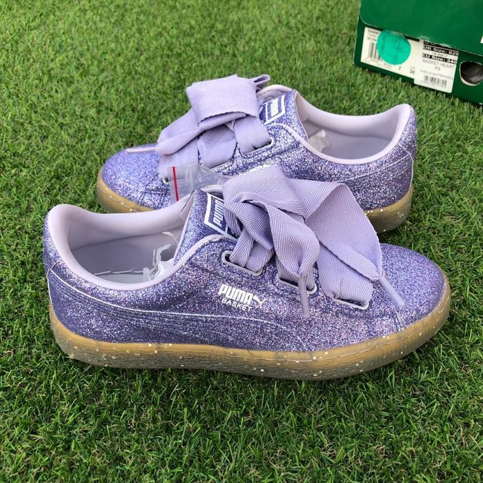 Puma Basket Glitter-34.5