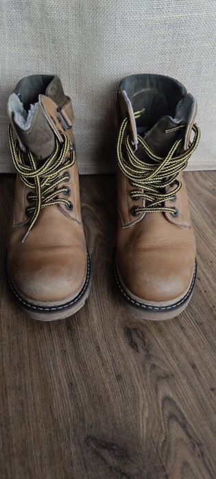 Bocanci piele întoarsă îmblăniți 37