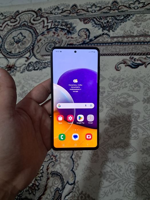 Samsung Galaxy A72 8+8/128GB Black Igravoy Original Holati Yaxshi Zor