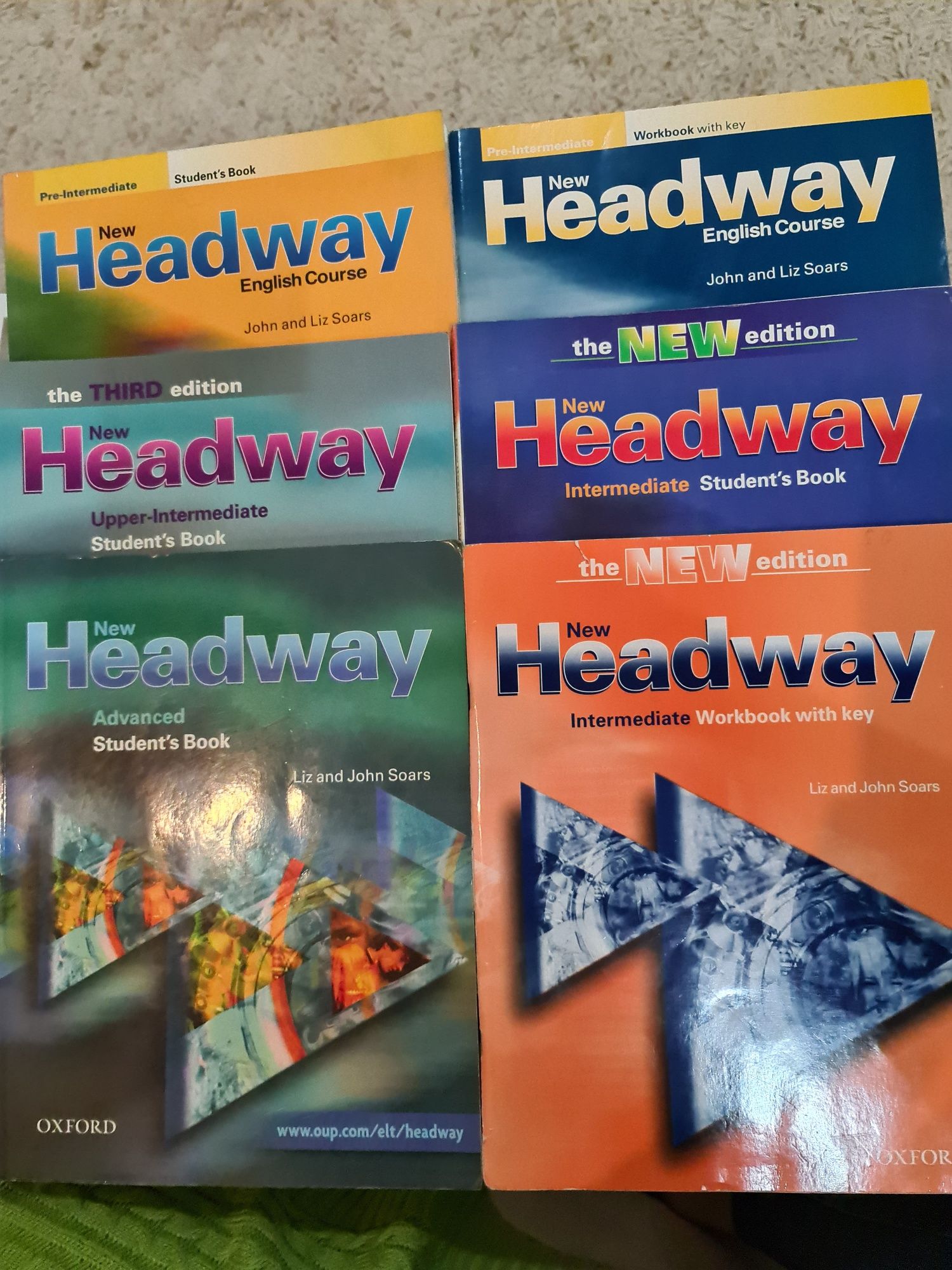 Учебники англ языка Headway. INSIDE AND OUT