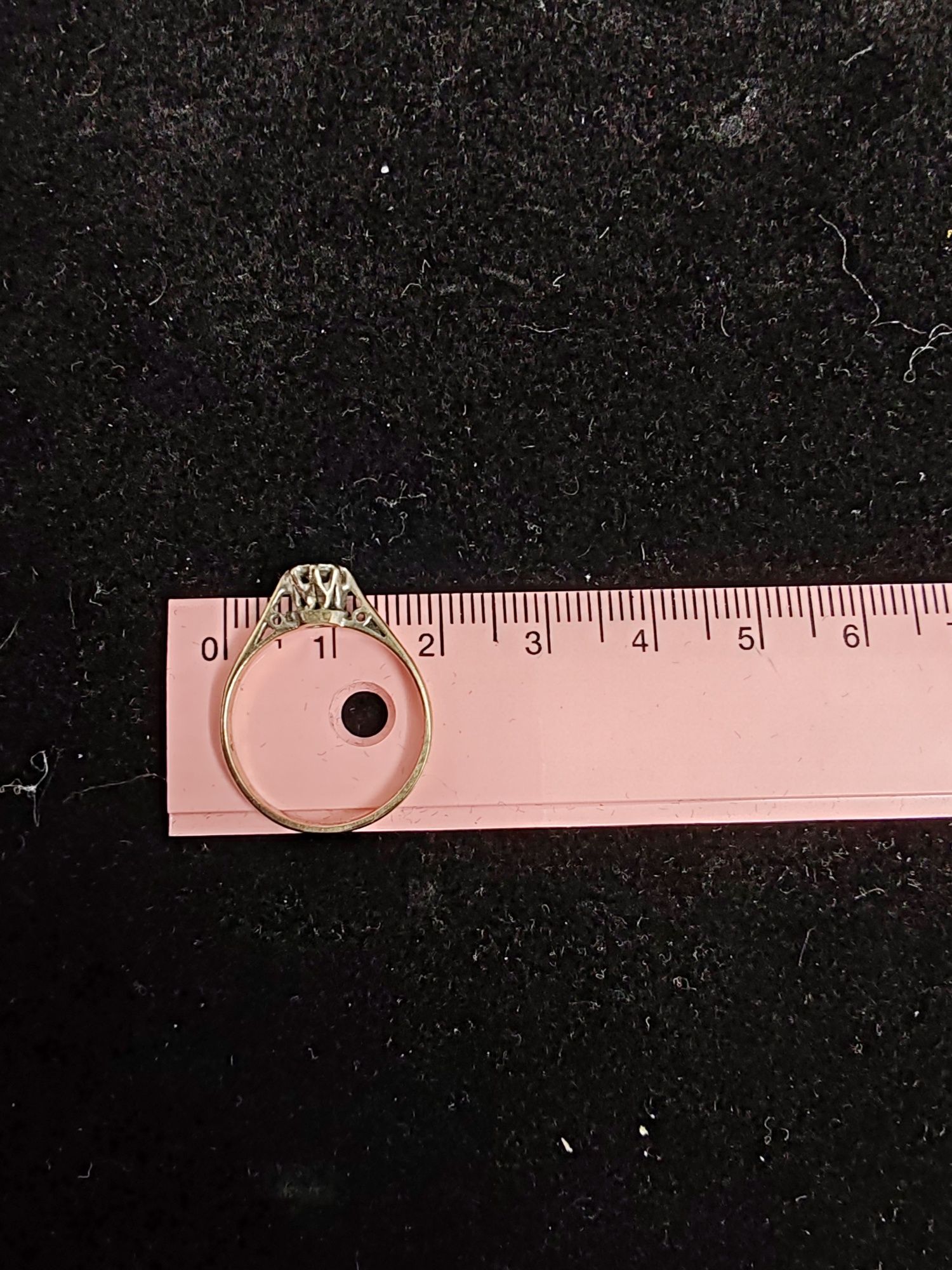 Inel aur alb 18k cu diamante Gr 2,49 cod unic 47