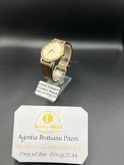 Ceas Aur Tissot 14k cod 16294