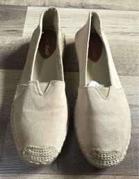 Espadrile bej marime 40 espadrile 40 pantofi marime 40 bej