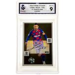 Cartonas de fotbal Lionel Messi 2021 Panini Autograf printat Barcelona