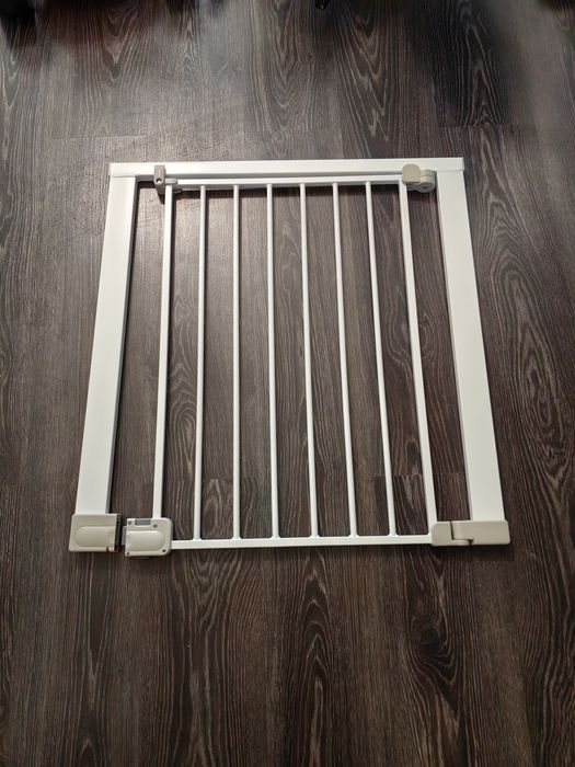 Poarta de siguranta copii Safety 1st Easy Close, metal, alb, latime aj