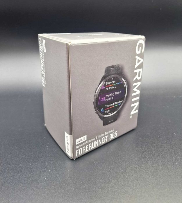 FACTURA*GARANTIE*Garmin Forerunner 965* Negru/Gri *NOU