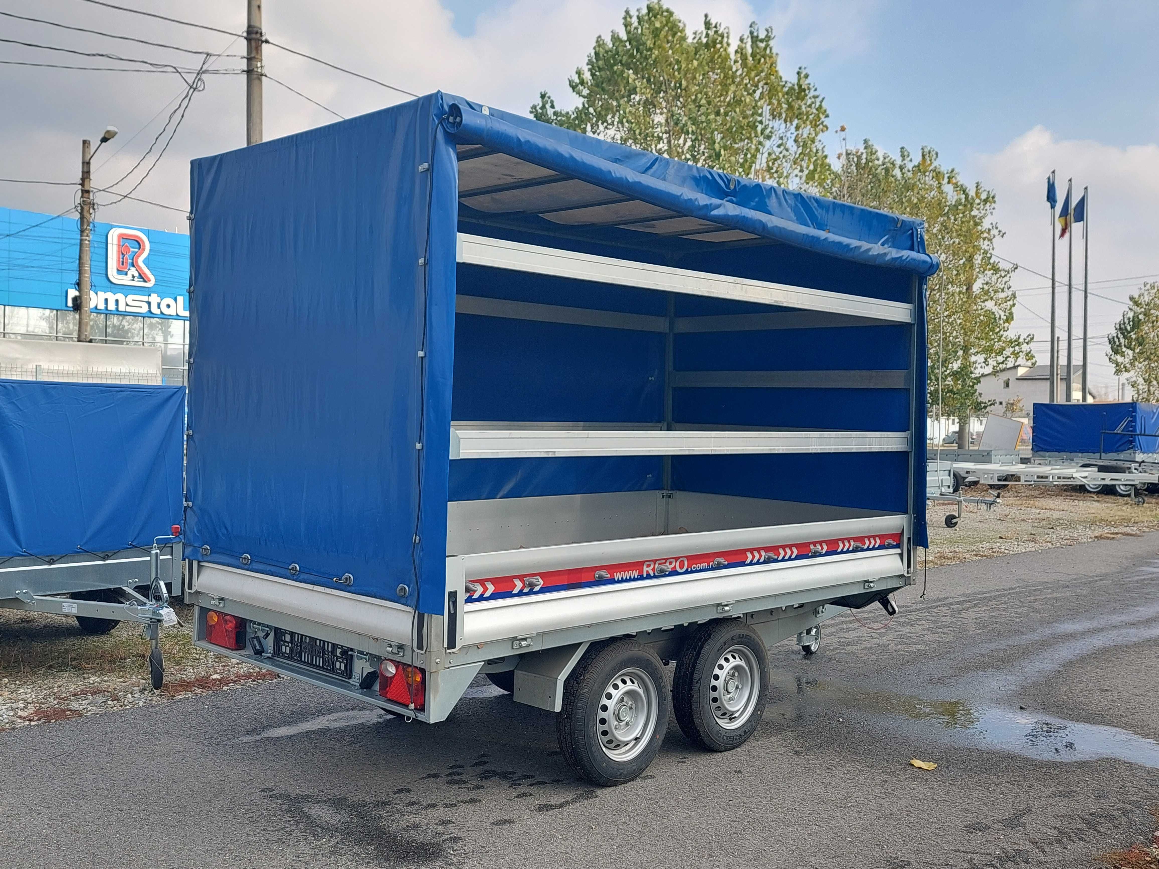Remorca Cargo 310x160,2000 Kg,ATV,UTV,STUPI,RAR inclus,Fabricat in RO