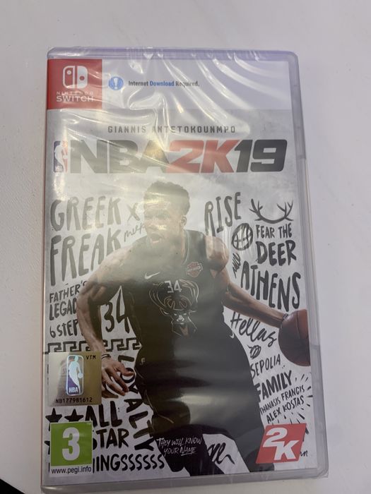 Joc Nintendo Switch NBA2K19 Editie speciala (sigilat)