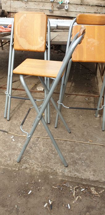 3xscaune pliabile bar bucatarie etc germania