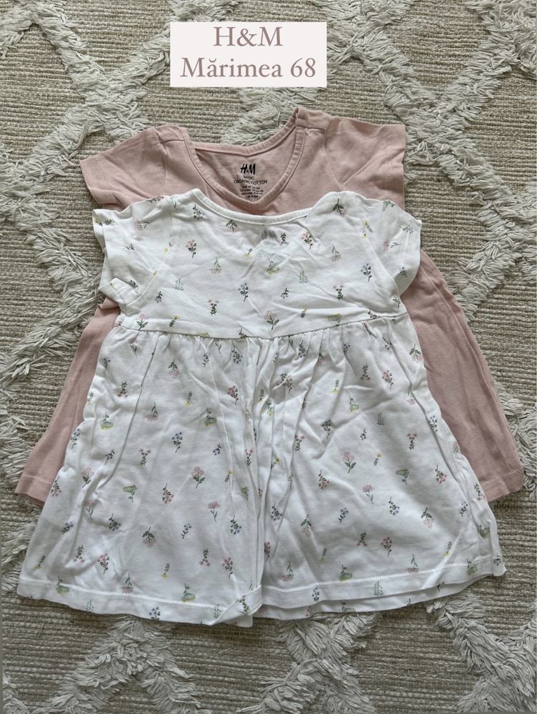 Set rochițe bebe H&M mărimea 68