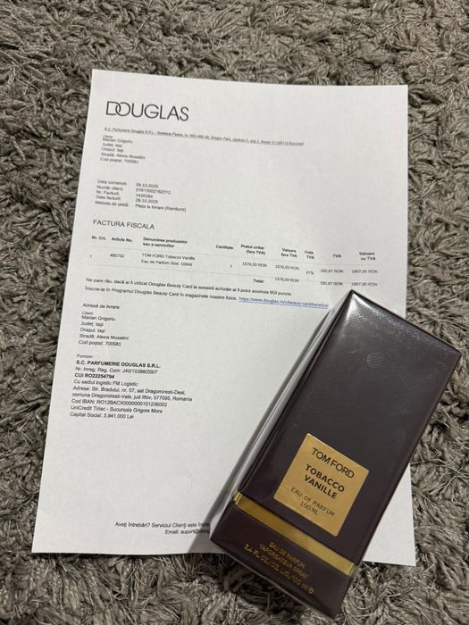 Tom Ford Tobacco Vanille - Sigilat