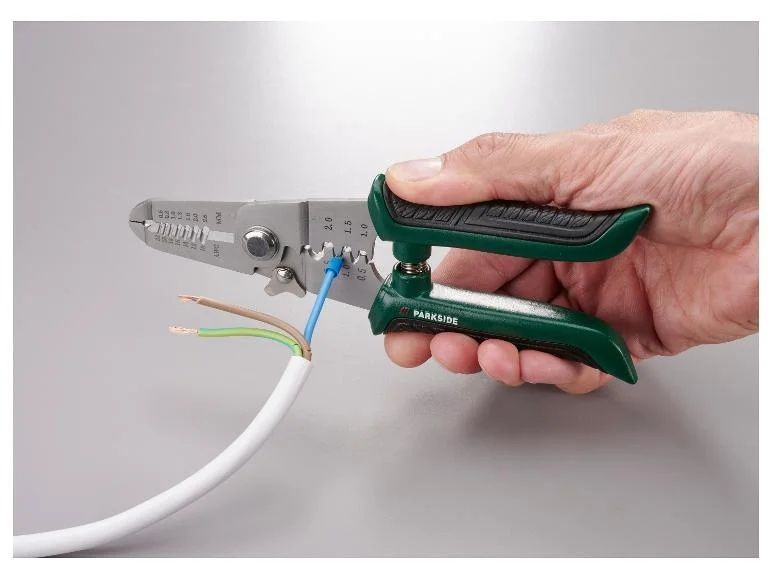 Clește profesional sertizare taiere electrician VDE Parkside stripper