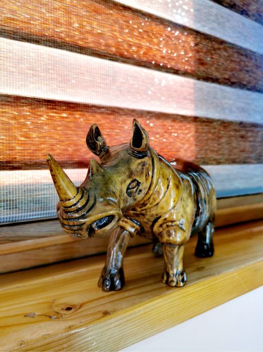 Играчка Лъв фигура дървена скулптура дърворезба статуя ръчно изработен