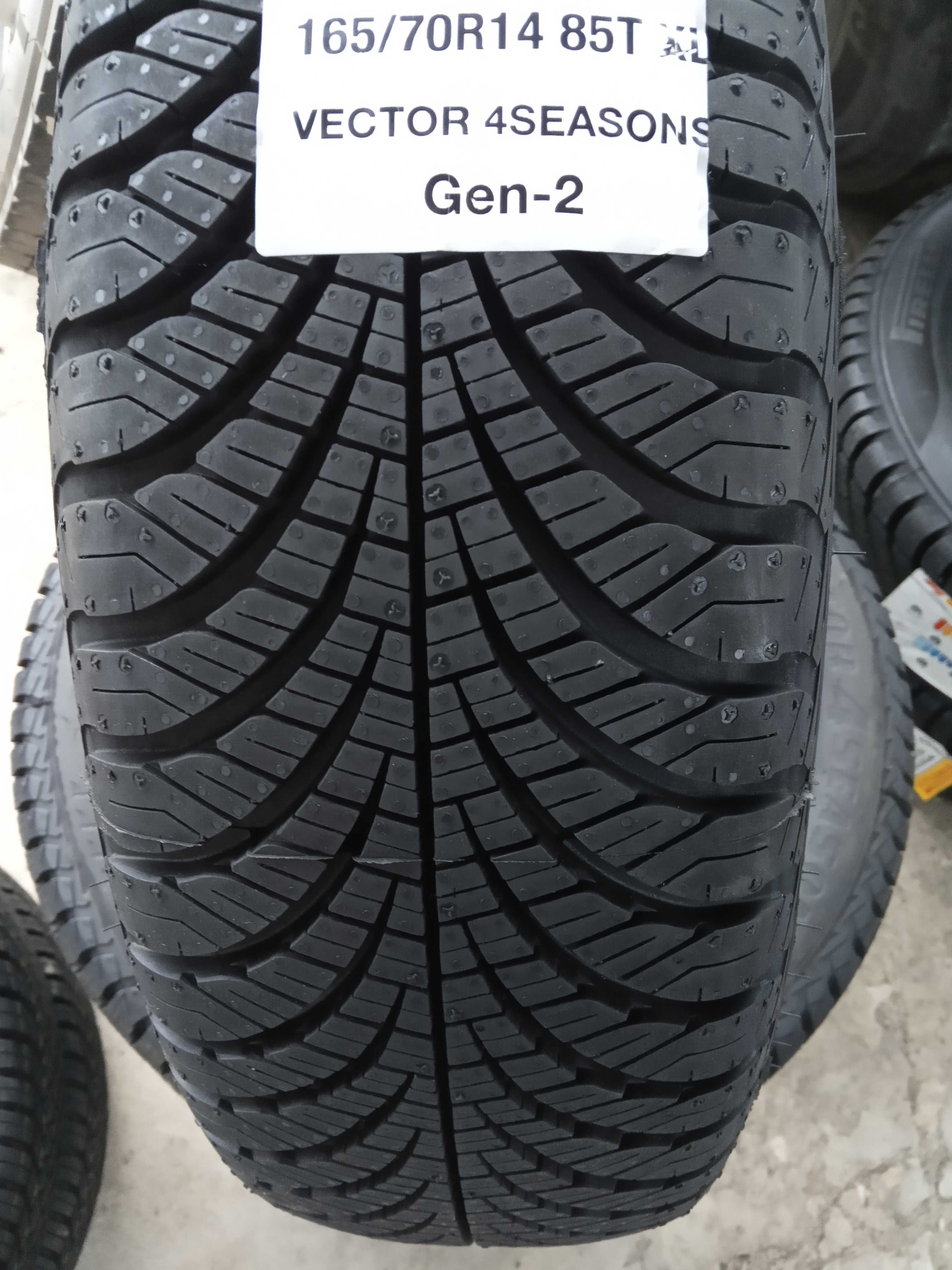 4 Нови всесезонни гуми 165/70R14 Goodyear 4Season Gen-2 XL 85T DOT2024