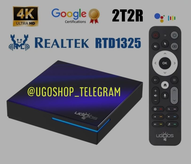 Ugoos SK2 4/32 gb Dolby vision android smart TV box
