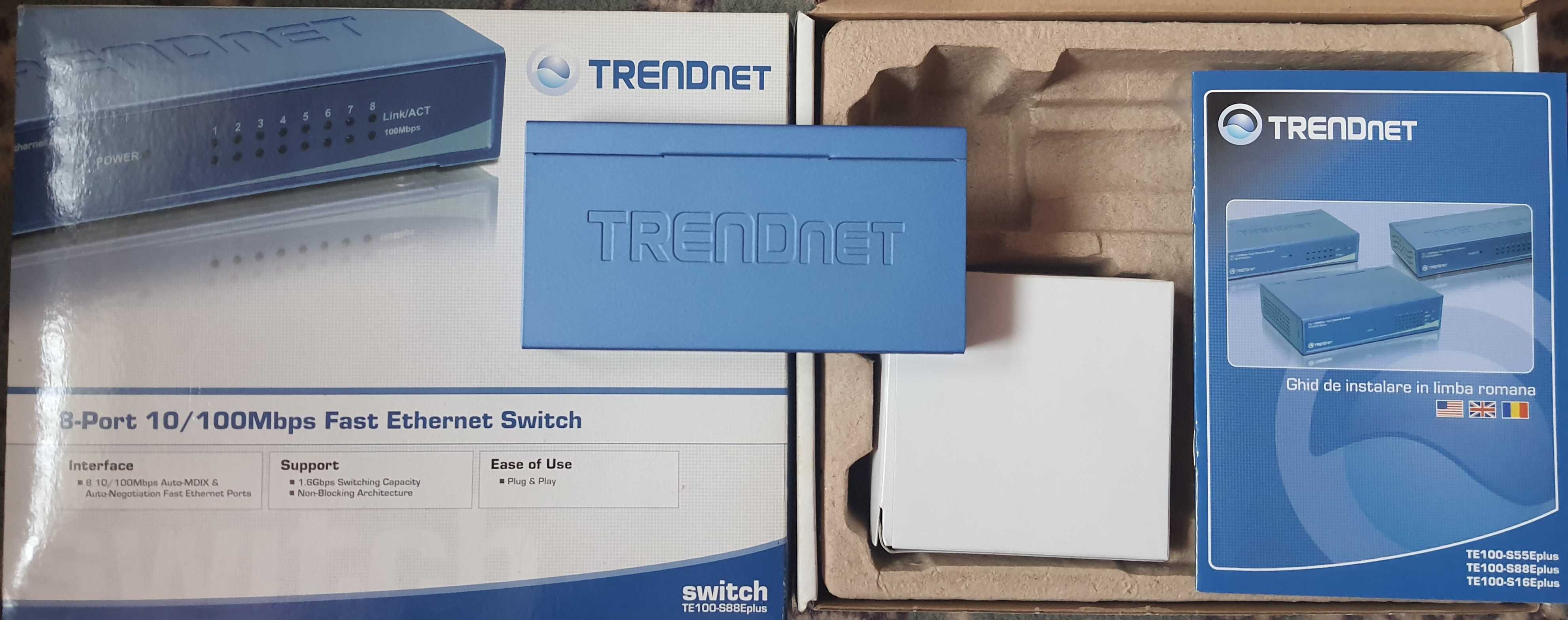 Switch TRENDnet TE100-S88Eplus
