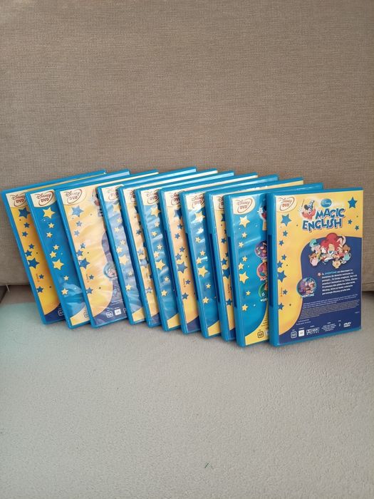 Colecției Dvd Magic English de învățat engleză pentru copii. 9 lei/buc