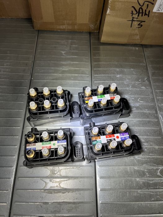 Bloc valve perna aer compresor audi mercedes vw porsche e class w221