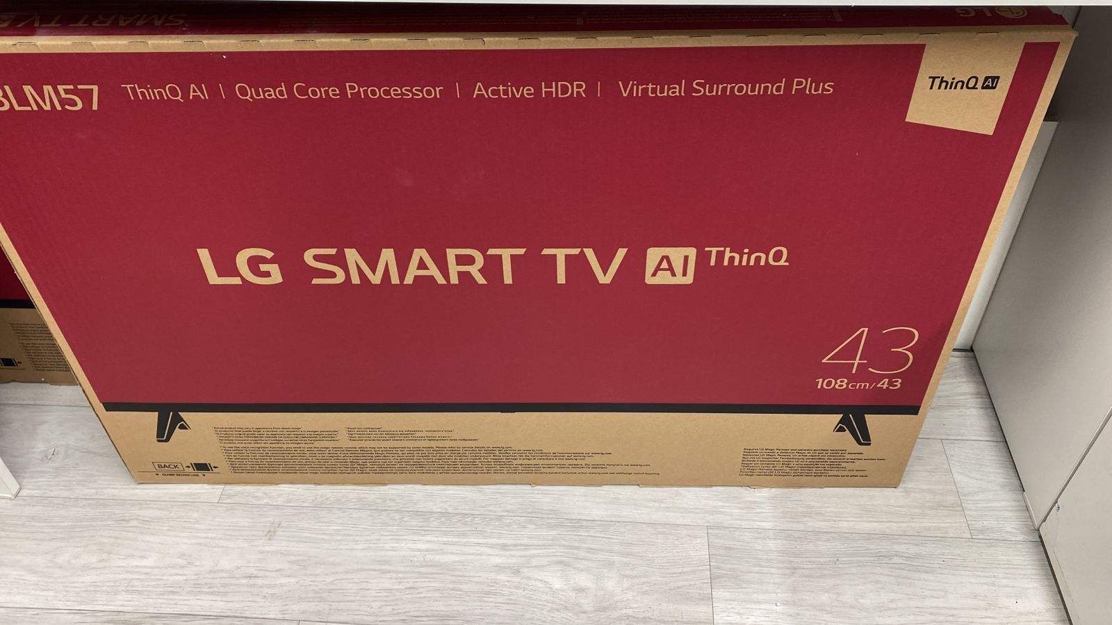 LG Smart tv 43 108 см