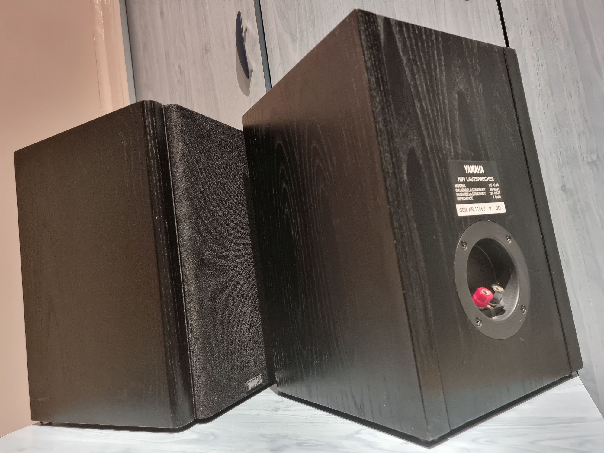 PROBA AV Boxe Yamaha NS G90 Full VIFA MUNDORF 4ohm80w