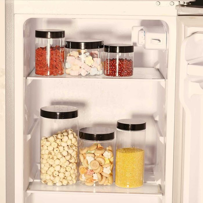 Recipient de bucătărie cu 6 piese, recipient de depozitare din plastic