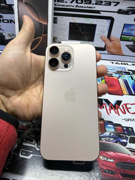 IPHONE 16 PRO MAX 100%Bat /CreativAmanet