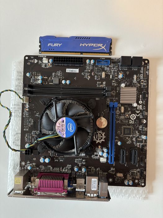 Kit Intel I5 4570 + MSI H81M-P33 V2 + 4GB DDR3 Kingston HyperX FURY
