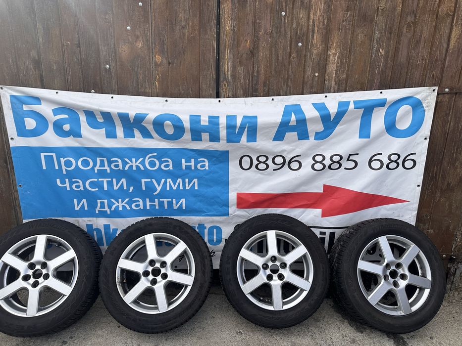 16 5х112 джанти със зимни гуми