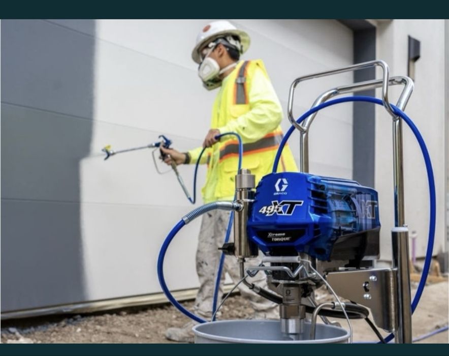 Покраска стен, крыши ,профессиональная услуга