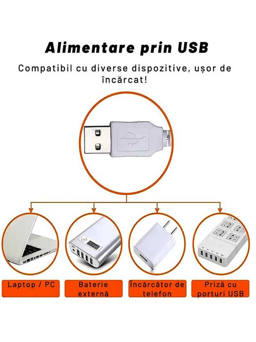 Reclama luminoasa LED Neon, "OPEN", Temark, multicolor, 28.8x14.5 cm