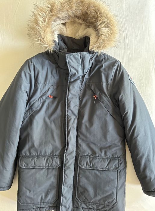 Парка шуба зимно яке H&M 140 см отлично