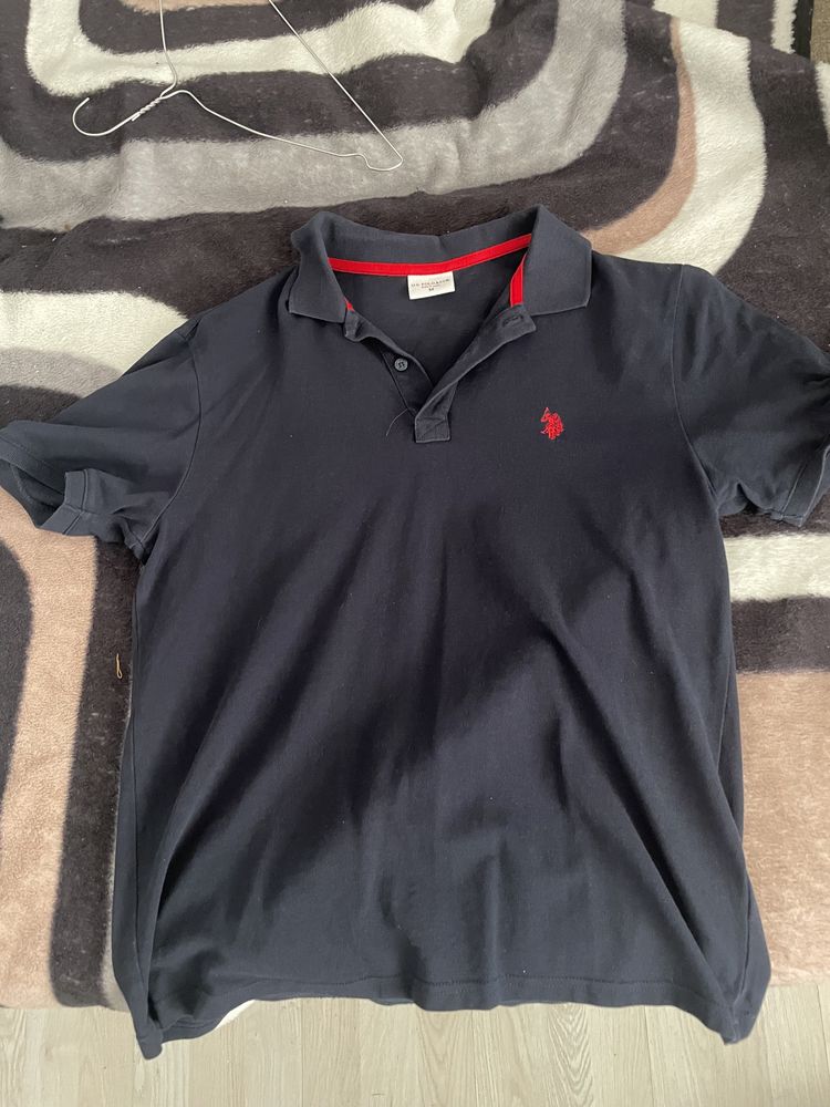 Tricou polo albastru