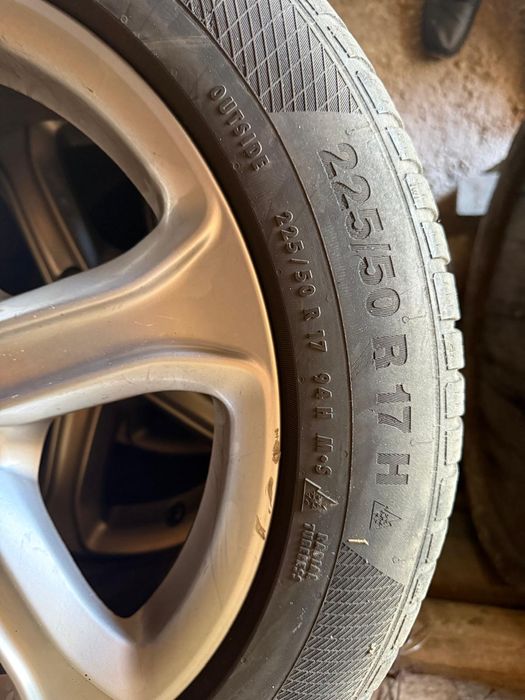 Roti jante aliaj Audi A4 originale 17 inch