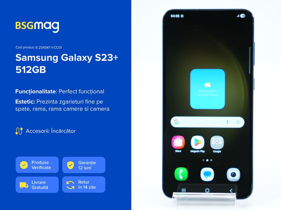 Telefon Samsung Galaxy S23+ 512GB - BSGmag