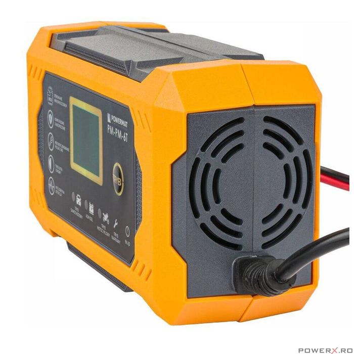 Redresor auto cu microprocesor, 6/12V 6T, Powermat