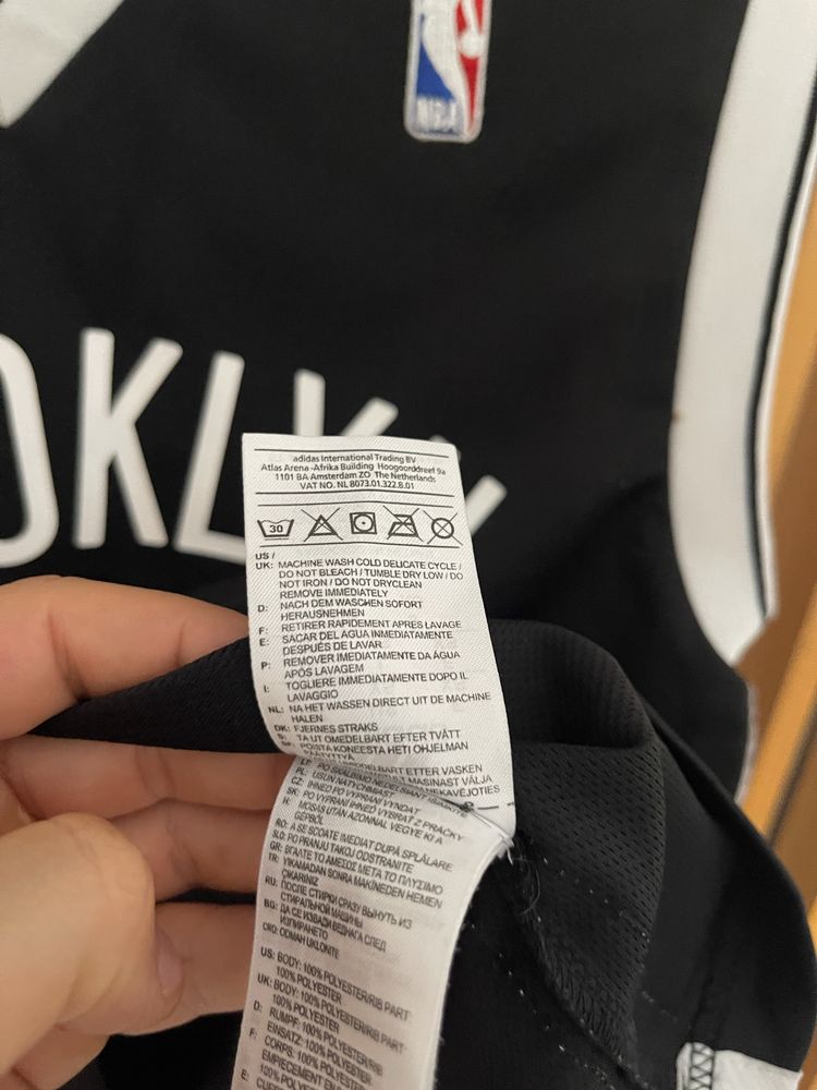 Maiou baschet Deron Williams #8 Brooklyn Nets Adidas XS S NBA