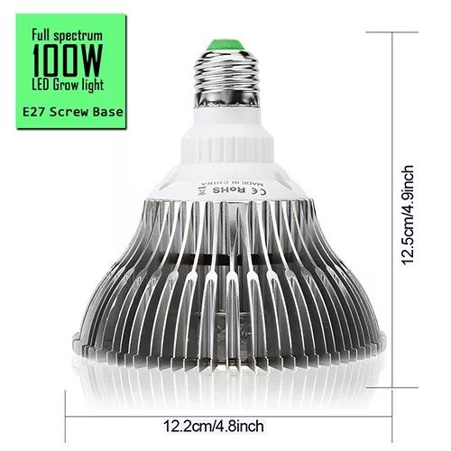 Lampa bec 150 led cresterea plantelor E27 spectru complet consum 20 w