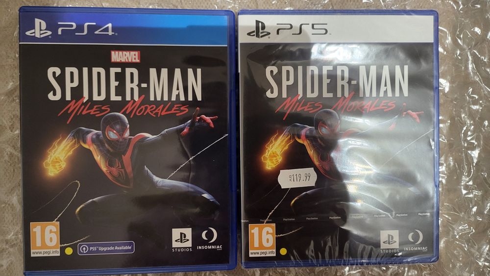 Spider-Man Miles Morales PS4 PS5 Ratchet and Clank rift aPart
