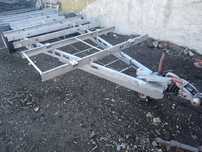 Remorca auto pentru cuburi sau stupi 1700Kg