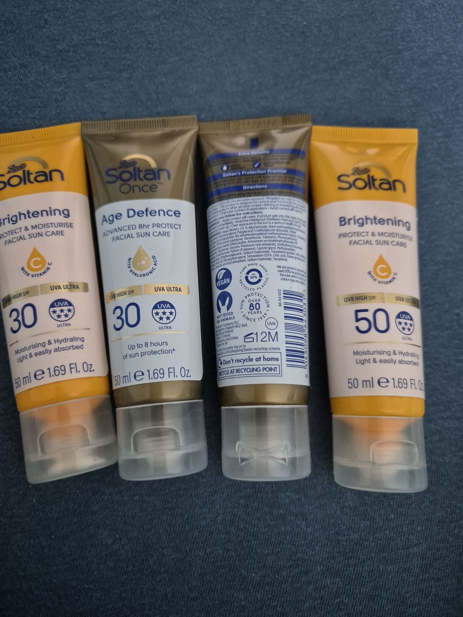 SPF 30-50 pentru față
