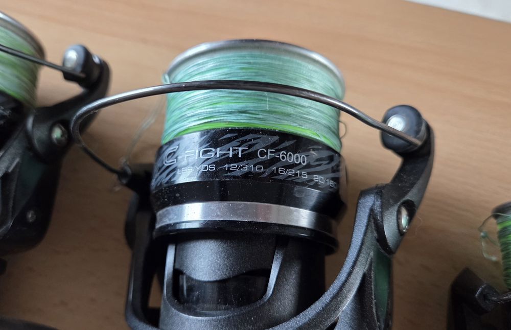 Lot 4 mulinete Okuma C-Fight CF-6000