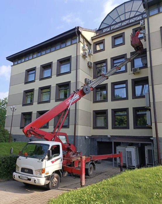 Услуги автовышки 28 метров агп вышка