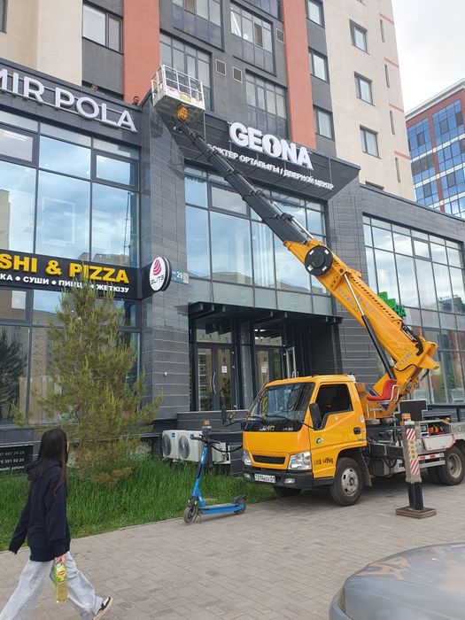 Автовышка. От16до25м. Услуги агп.