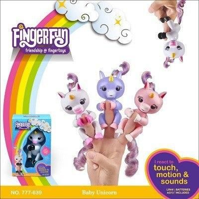 Интерактивная игрушка Единорог Fingerlings