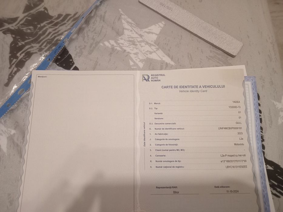 Triciclu electric zetec nou la 0km