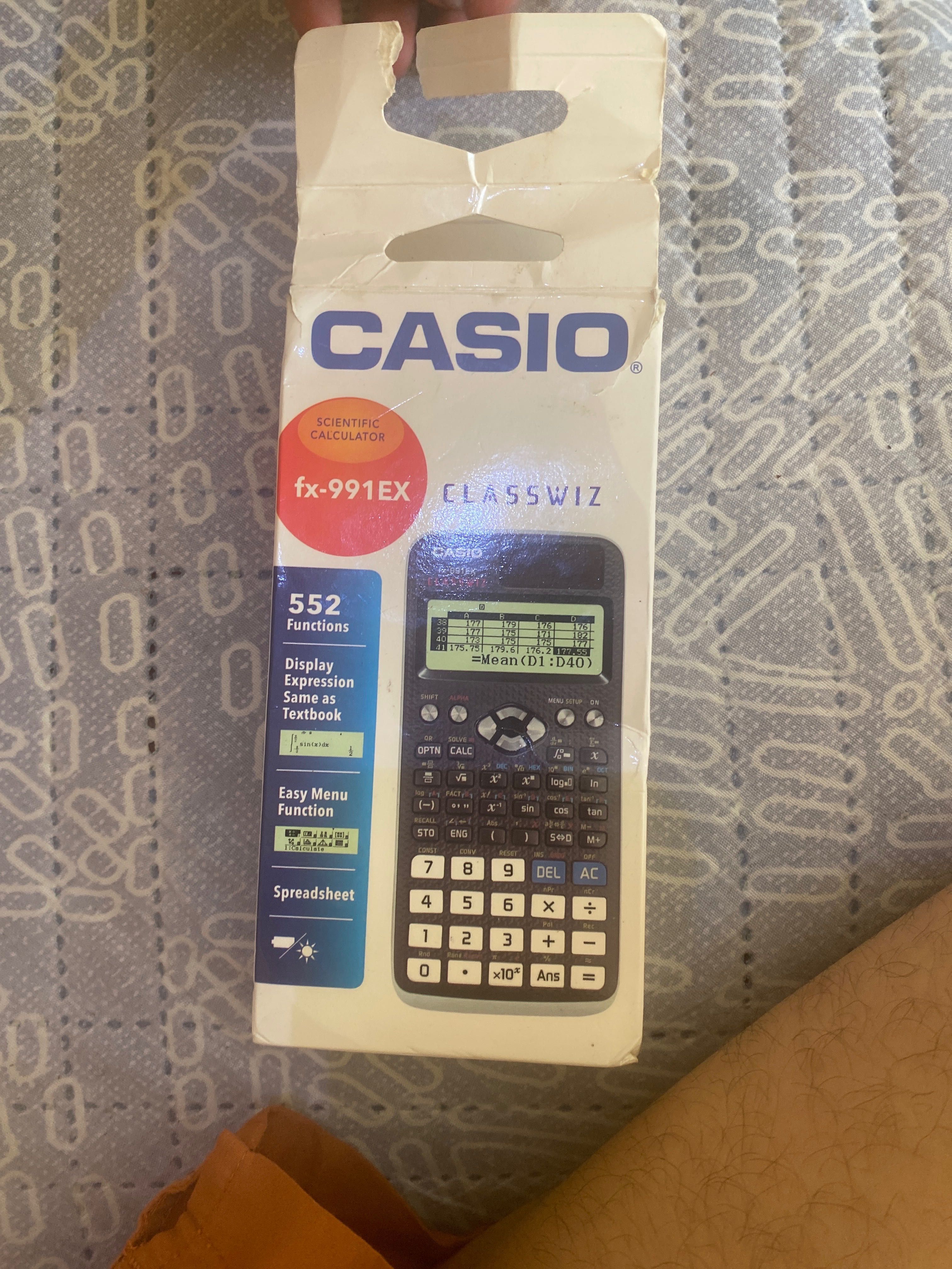 CASIO fx-991EX ClassWiz – чисто нов научен калкулатор