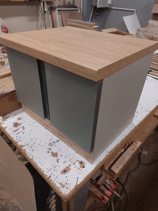 ЧИСТО НОВ ШКАФ за печка раховец с термоплот