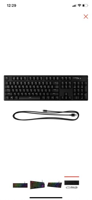 Клавиатура HyperX Alloy Origins